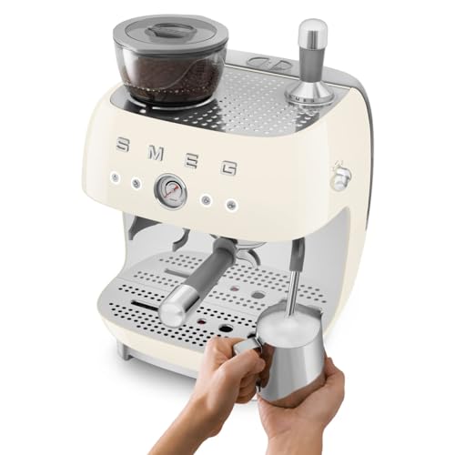 EGF03 Semi Automatic Espresso Machine with Built (8.8 oz / Cream)