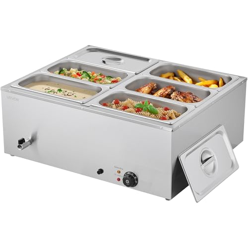 Commercial Food Warmer (6x1/3Pan ;48QT)