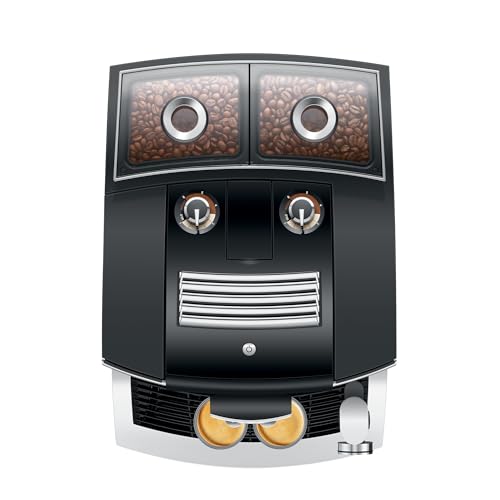 J8 twin Diamond Black 15658 Automatic Coffee Machine (1 / Diamond Black)