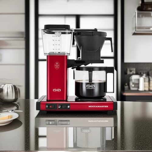 Moccamaster 53944 KBGV Select 10 (Candy Apple Red)