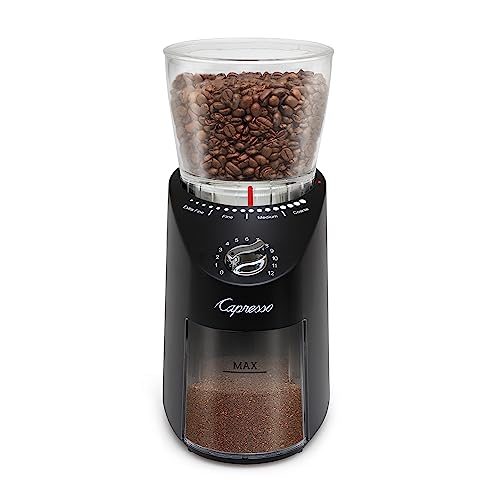 Infinity Plus Conical Burr Grinder (Black / 11 oz (Pack of 1))