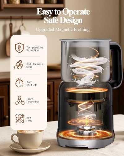 5 in 1 Milk Frother Electric