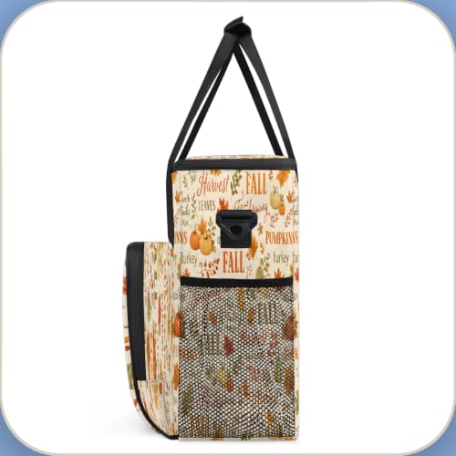 Maker Carring Bag Fall Autumn Coffee Travel Carrying Storage Tote Bag (Print 15)