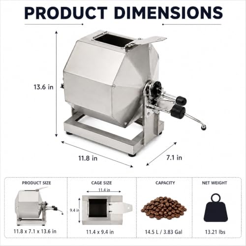 2.5 3kg Coffee Roaster Machine