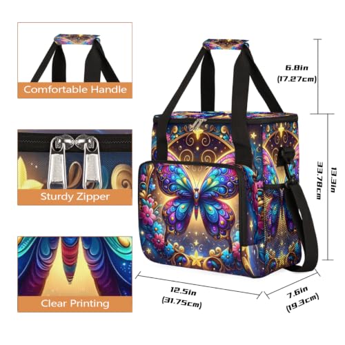 Butterfly Boho Coffee Maker Carring Bag with Keurigs K (C 008)