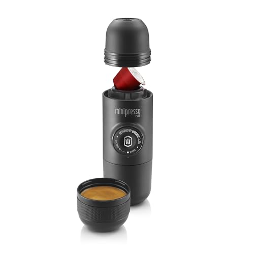 Minipresso NS Portable Espresso Machine For Original NS Capsules (Grey)