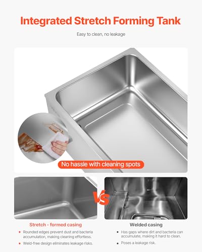 4 Pan Commercial Food Warmer (4x1/4Pan;24QT)