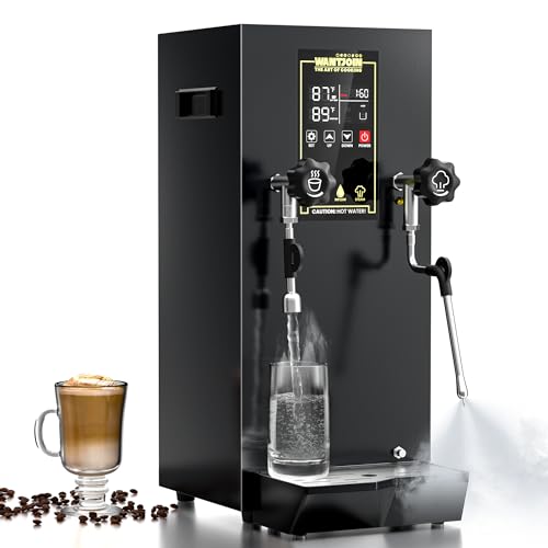 Commercial Milk Frother & Beverage Heater (Charcoal)