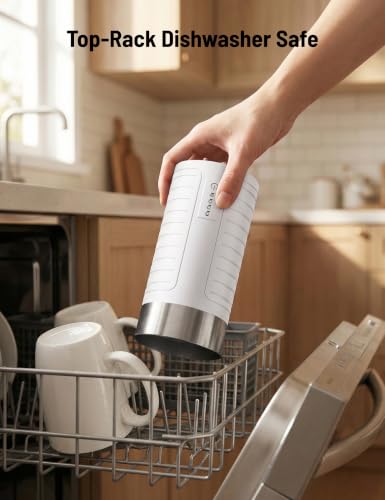 Waterproof Milk Frother and Steamer (Ivory)