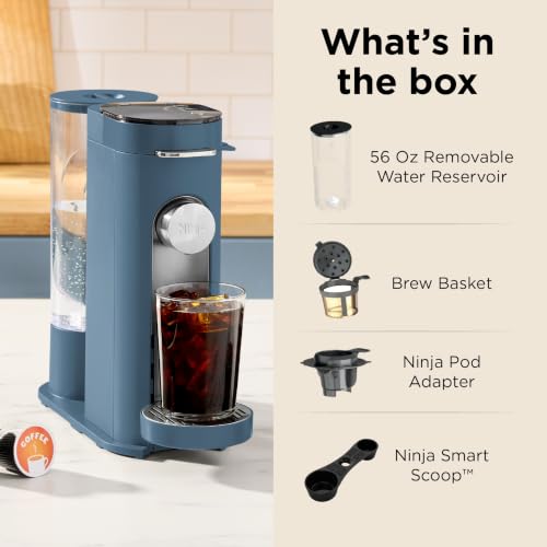 Pods & Grounds Iced Coffee Maker (Navy)