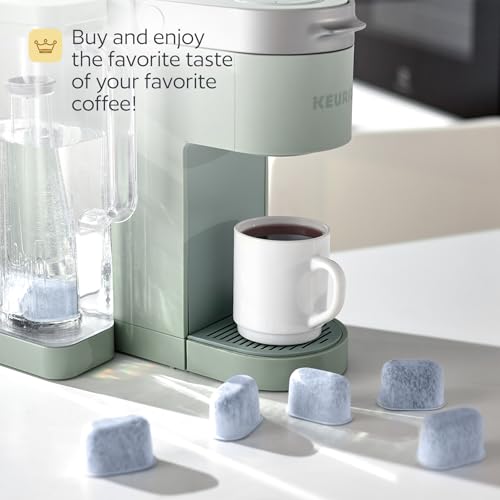 Water Filter Holder and 12 Water Filters for Keurig K (12 Filters and Tall Holder)