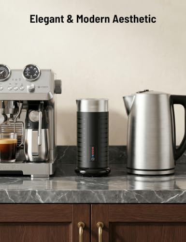 Waterproof Milk Frother and Steamer (Ebon)