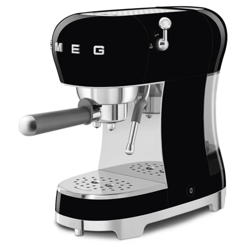 Manual Espresso Machine with Steam Wand (13" / Black)