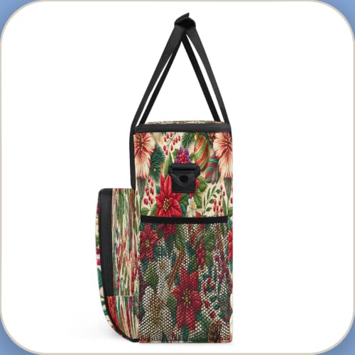 Maker Carring Bag Christmas Coffee Travel Carrying Storage Tote Bag (Print 18)