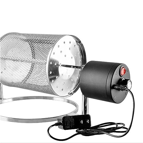 Coffee Roaster Machine Stainless Steel Coffee Bean Roaster with Heat Resistant Cover and Large Viewing Window Suitable for Home Gat