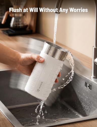 Waterproof Milk Frother and Steamer (Ivory)