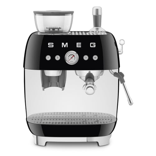 EGF03 Semi Automatic Espresso Machine with Built (8.8 oz / Black)