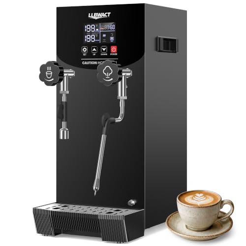Commercial Steam Milk Frother with Instant Hot Water Tap (Steam + Hot Water)