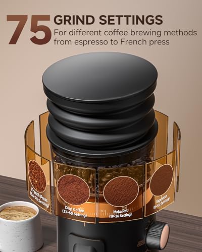 75 Setting Single Dose Coffee Grinder