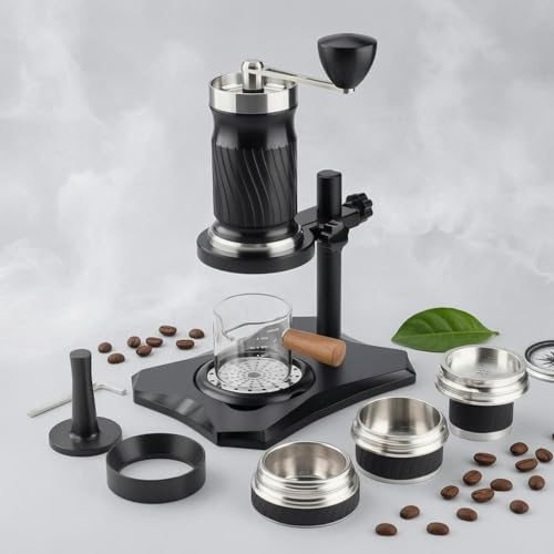 Portable Espresso Machine Manual Espresso Maker Hand Lever With Detachable Assembly And Stability Stand Suitable for home travel use