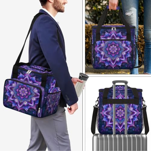 Bohemian Mandala 4 Coffee Maker Carring Bag Travel Carrying Storage Tote Bag Compatible with Keurig K (A004)