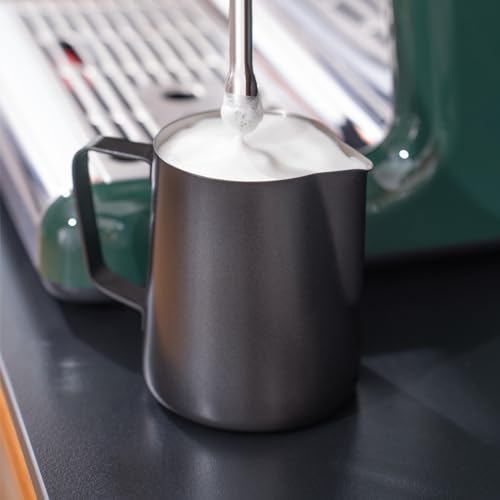 2 Pack Matte Black Milk Frothing Pitcher