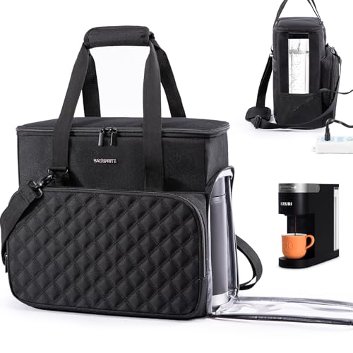 Travel Coffee Maker Carrying Case for Keurig K (Black / Fit for K-Slim)