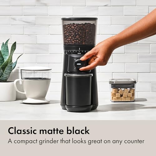 Brew Conical Burr Electric Coffee Bean Grinder (Matte Black)