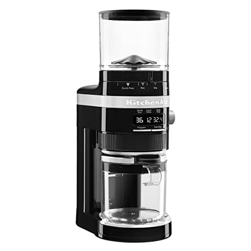 Burr Coffee Grinder (Onyx Black / 10 Ounce)