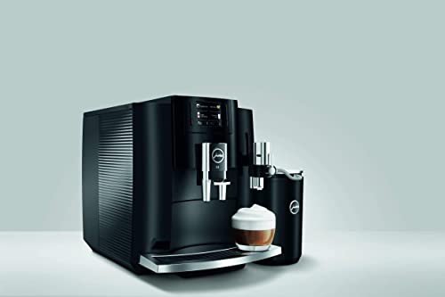 E8 (NAA) 4th Gen Automatic Coffee Machine (Piano Black)