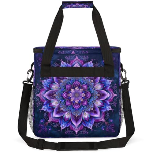Bohemian Mandala 4 Coffee Maker Carring Bag Travel Carrying Storage Tote Bag Compatible with Keurig K (A004)