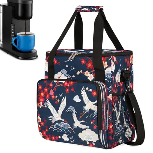 Cherry Blossoms Coffee Maker Carring Bag with K (B 015)