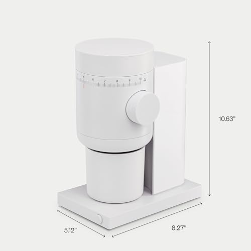 Opus 2 Conical Burr Grinder (White)