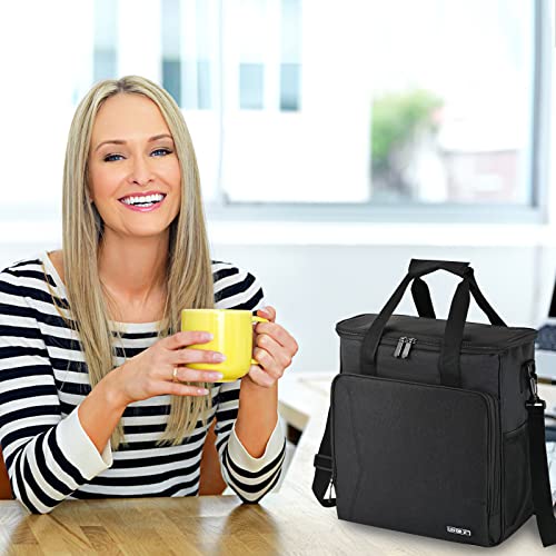 Travel Coffee Maker Carrying Bag Compatible with Keurig K (Black / Compatible for K-Slim/K-Express/K-Iced)
