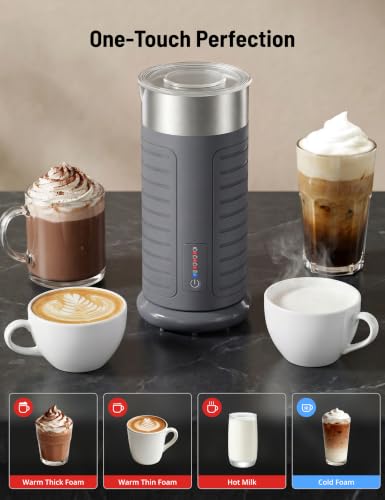 Waterproof Milk Frother (Graphite)