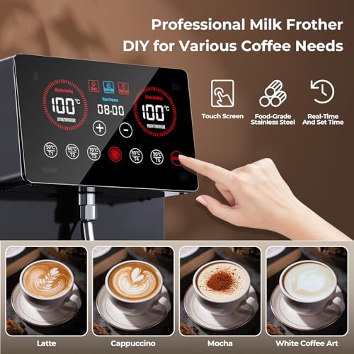 Commercial Coffee Milk Frother (Upgraded Model—For Coffee)