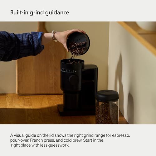 Opus 2 Conical Burr Grinder (Black)