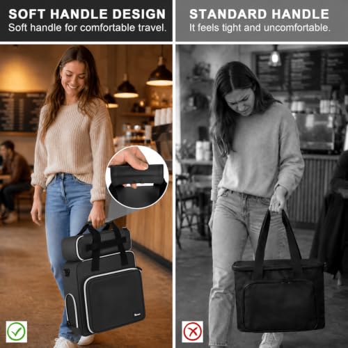 Coffee Maker Travel Bag for Keurig K (Black)