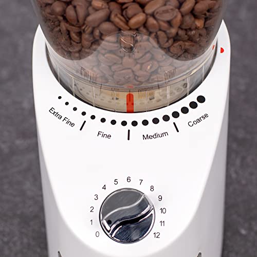 Infinity Plus Conical Burr Grinder (White / 11 oz (Pack of 1))