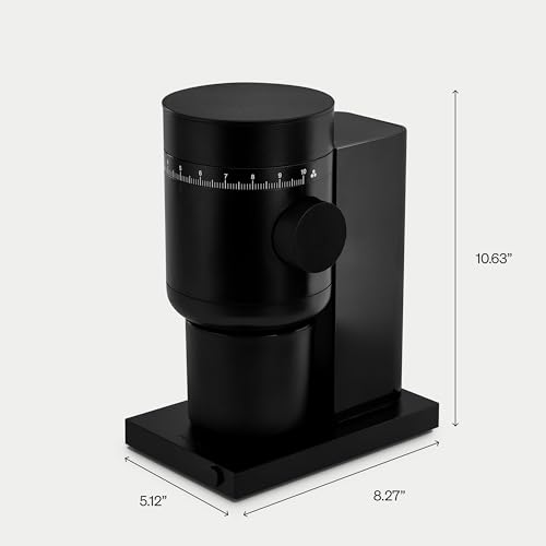 Opus 2 Conical Burr Grinder (Black)