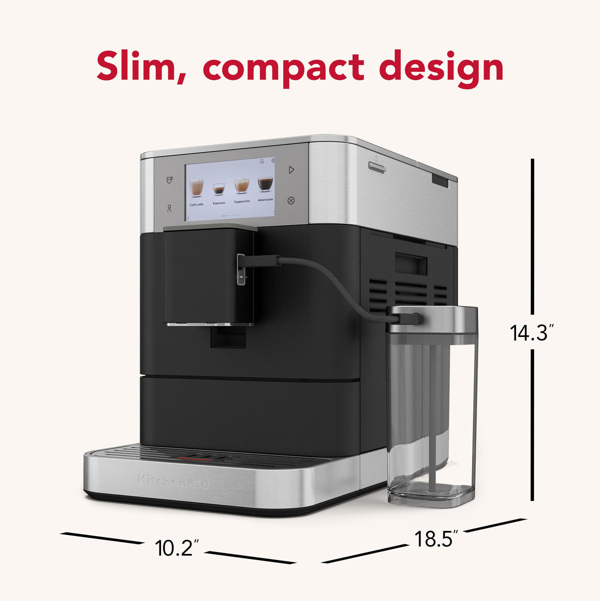 Fully Automatic Espresso Machine KF8 (Cast Iron Black)