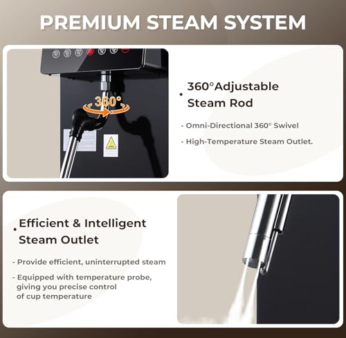 Commercial Coffee Milk Frother (Upgraded Model—For Coffee)