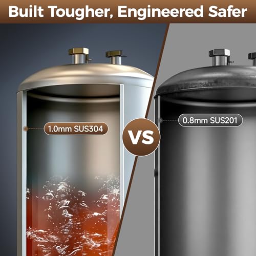 Commercial Steam Milk Frother (Steam + Hot Water / 3-in-1 Hot Water & Steam)