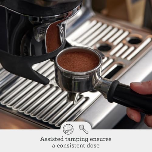 BES876OLT Barista Express Impress (Olive Tapenade)