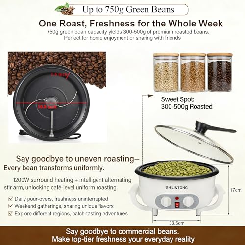 Electric Coffee Roaster Machine for Home