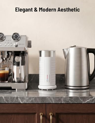 Waterproof Milk Frother and Steamer (Ivory)