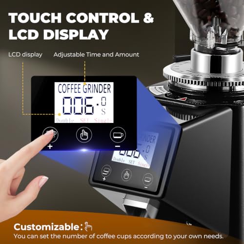 Touch Screen Commercial Coffee Grinder