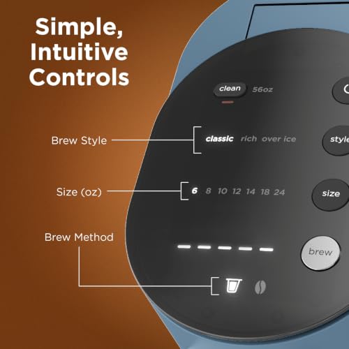 Pods & Grounds Iced Coffee Maker (Blue)