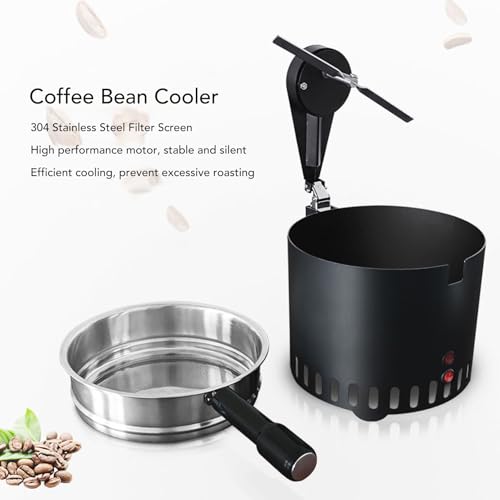 Rotating Coffee Bean Cooler
