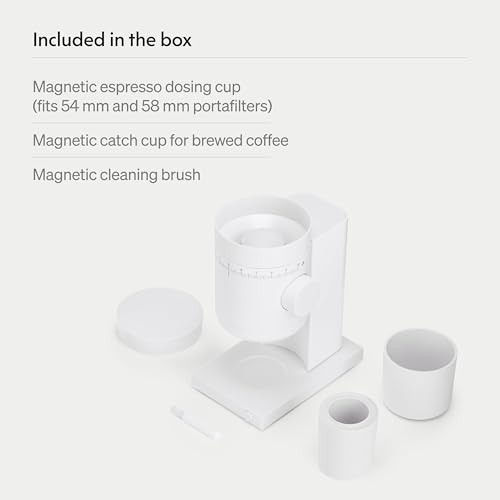 Opus 2 Conical Burr Grinder (White)